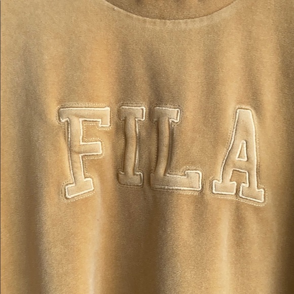 *SOLD* FILA Velvet t-shirt - Picture 3 of 8